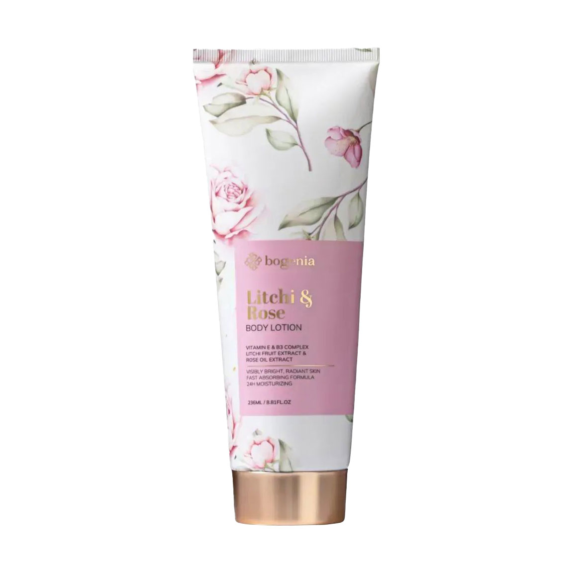 Лосьйон для тіла Bogenia Litchi &amp; Rose Body Lotion, 236 мл